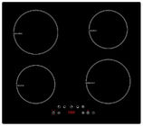 Stainless Steel Trim 7200W 4 Elements 30 Inch Induction Cooktop