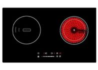 Two Elements Built In 730X430mm Ceramic Induction Stove