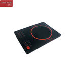 2200w Black Crystal Plate Single Induction Stove Top 380*295mm Size