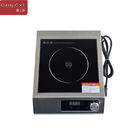 Stainless Steel Half Bridge Cooking Zone Commercial 3600W Induction Cooktop