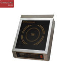Single Burner Stainless Steel Free Standing 3500W Power Commercial Induction Cooker