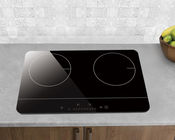 Metal Base 5200W Double Burner Induction Cooktop With Booster Function