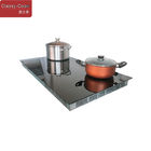 36 Inch Free Zone 5 Burners Electric Cooker With Induction Hob