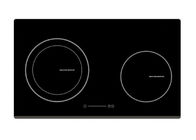 Frameless 4cm thickness Tabletop Double Burner Induction Cooker