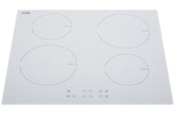 6000W Built In Knob White Color  Four Burner Induction Stove