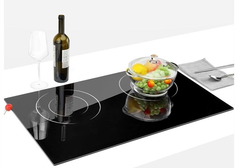 Touch Timer Double Burners 4400W Built In Combined Hob