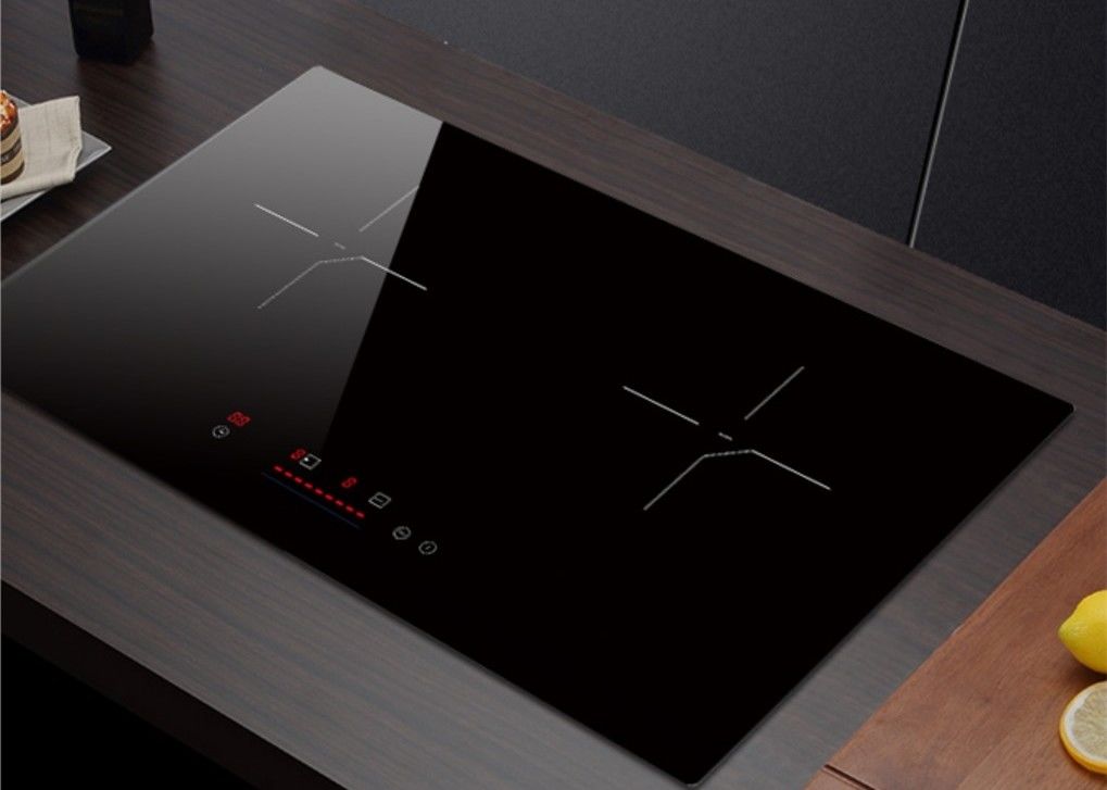 240V Double Burner Induction Cooktop With Heat Indicator