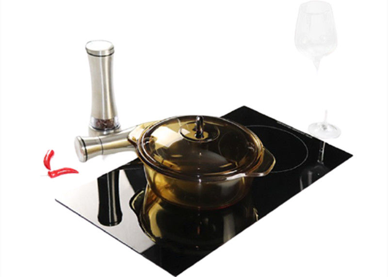 Kitchen 3000W 220V Built In Electric Stove Touch Dual Burner