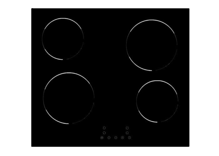 4 Burners Mechanical Hotplate Touch Control Infrared Cooktop Hob